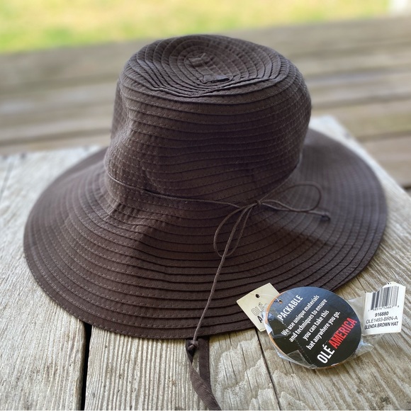Ole America Brown Polyester Sun Hat - Picture 4 of 4